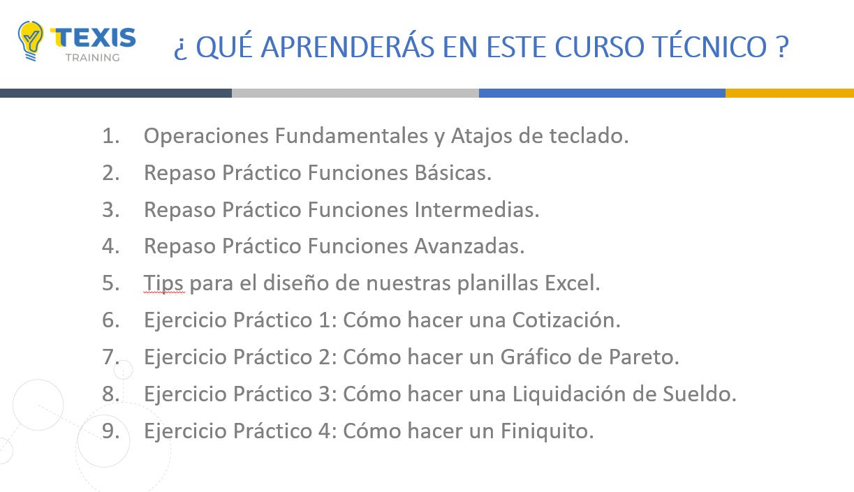 Curso Online Excel Técnico: Aprende Excel desde Cero hasta Avanzado con ejercicios 100% Prácticos